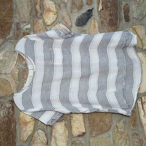 Saint Tropez West 100% linen Blouse